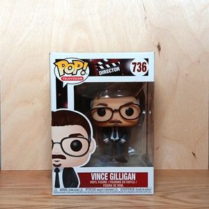 Funko Pop action figure Vince Gilligan movie director.
